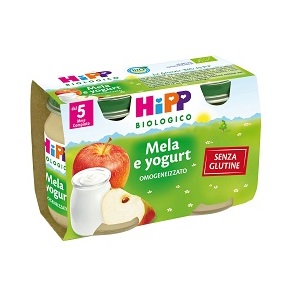 Hipp Bio Omogeneizzato Mela e Yogurt 2x125g