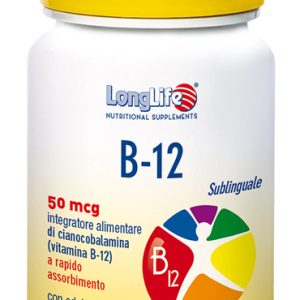 LongLife B-12 Sublinguale 50mcg 100 Tavolette Divisibili