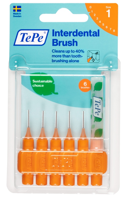 TePe Scovolini Arancioni 0.45mm 6 Pezzi