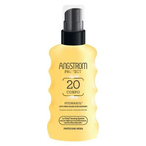 Angstrom Latte Solare Spray Ultra Idratante Corpo SPF 20 175 Ml