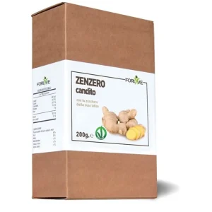 Zenzero Candito 200 gr Forlive