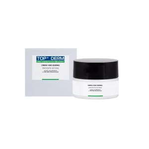Crema viso giorno idratante con acido jaluronico a tre pesi molecolari