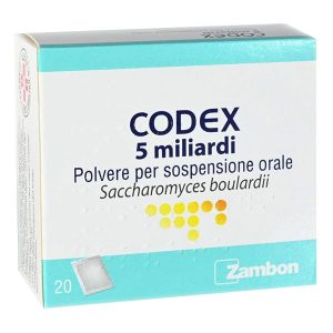 Codex 5 Miliardi Integratore Alimentare Dismicrobismo Intestinale 20 Bustine