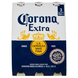 Birra Corona Extra lager messicana 3×33 cl