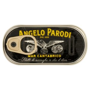 Angelo Parodi Filetti di acciughe Mar Cantabrico in olio d’oliva 50 g