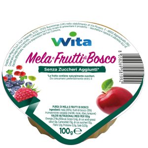 Wita Purea di Mela e Frutti di Bosco 100 g