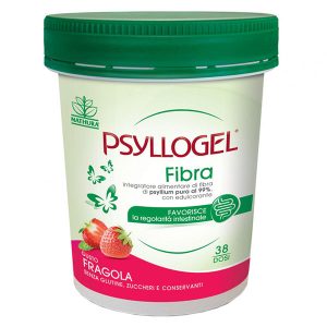 Psyllogel Fibra Integratore Alimentare Regolarità Intestinale Gusto Fragola Senza Zucchero 170 G