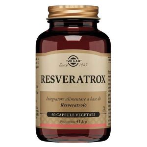 Solgar Resveratrox Integratore Alimentare a Base di Resveratrolo 60 Capsule