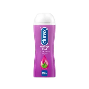 Durex Massage 2in1 Aloe Vera Gel Massaggio Corpo e Lubrificante 200 ml