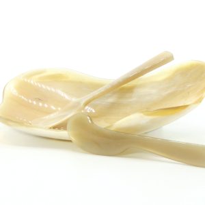 Ciotola Caviale con Posate in Corno – Arca
