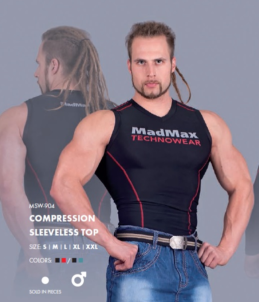 COMPRESSION SLEEVELESS TOP