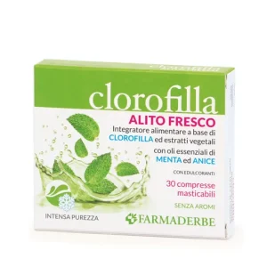 Farmaderbe Clorofilla Masticabile 30cpr