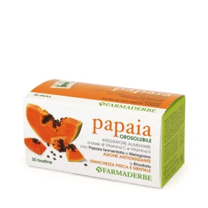Farmaderbe Papaia Orosolubile Fermentata 30 bustine