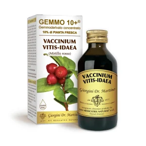 Dr Giorgini Mirtillo Rosso (Vaccinium vitis-idaea) G10+ Liquido analcoolico 100 ml