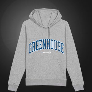 Greenhouse seeds | Felpa con cappuccio Green House University grigia Coffeeshop
