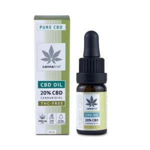 cannaline THC-FREE CBD OIL 20% with 2000 mg pure CBD