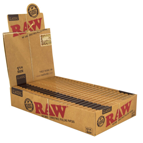 RAW Classic Rolling Papers 1¼ size - immagine 2