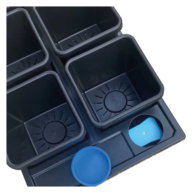 AUTOPOT | Modulo Auto8 (per 8 vasi di plastica da 15L) - immagine 2
