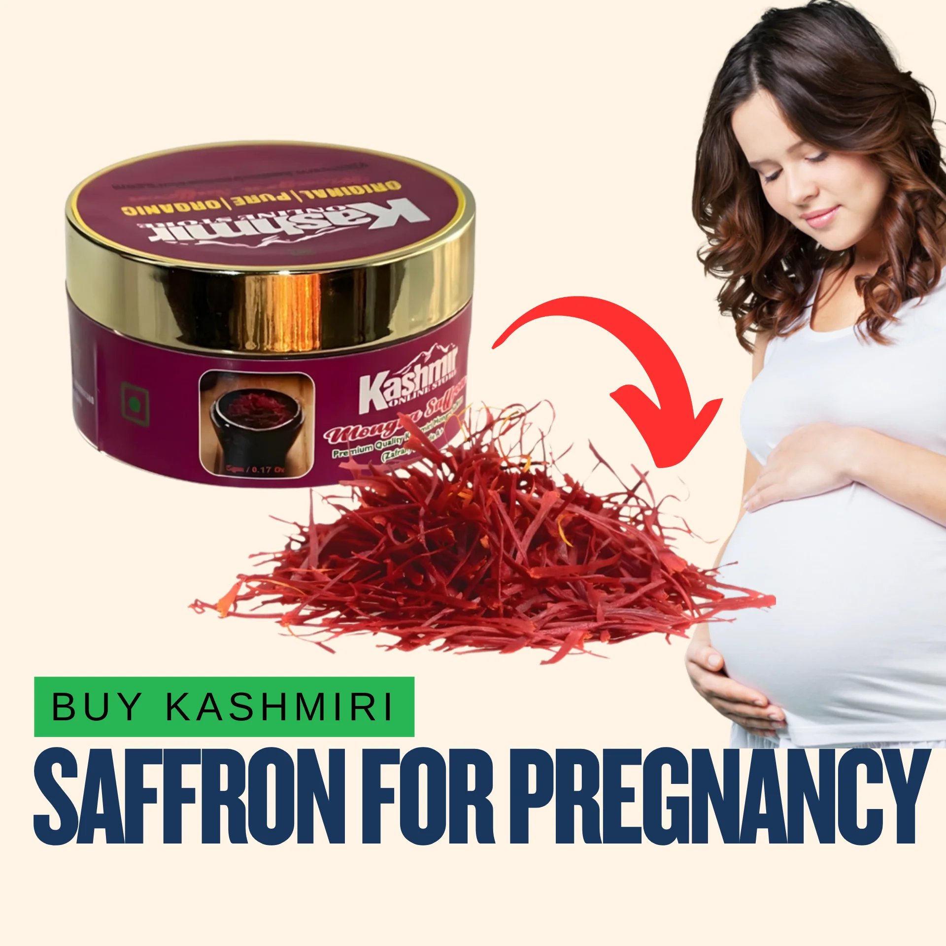 Kashmir Online Store | Premium Mongra Saffron for Pregnancy