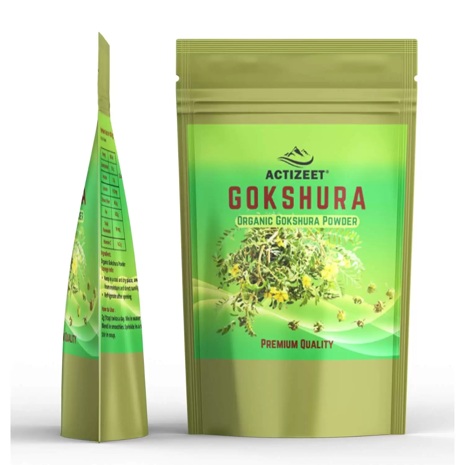 ACTIZEET | Gokshura Powder Organic - immagine 3