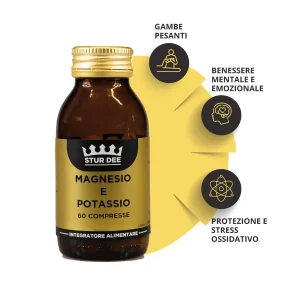 Stur Dee Magnesio e Potassio 60 Compresse