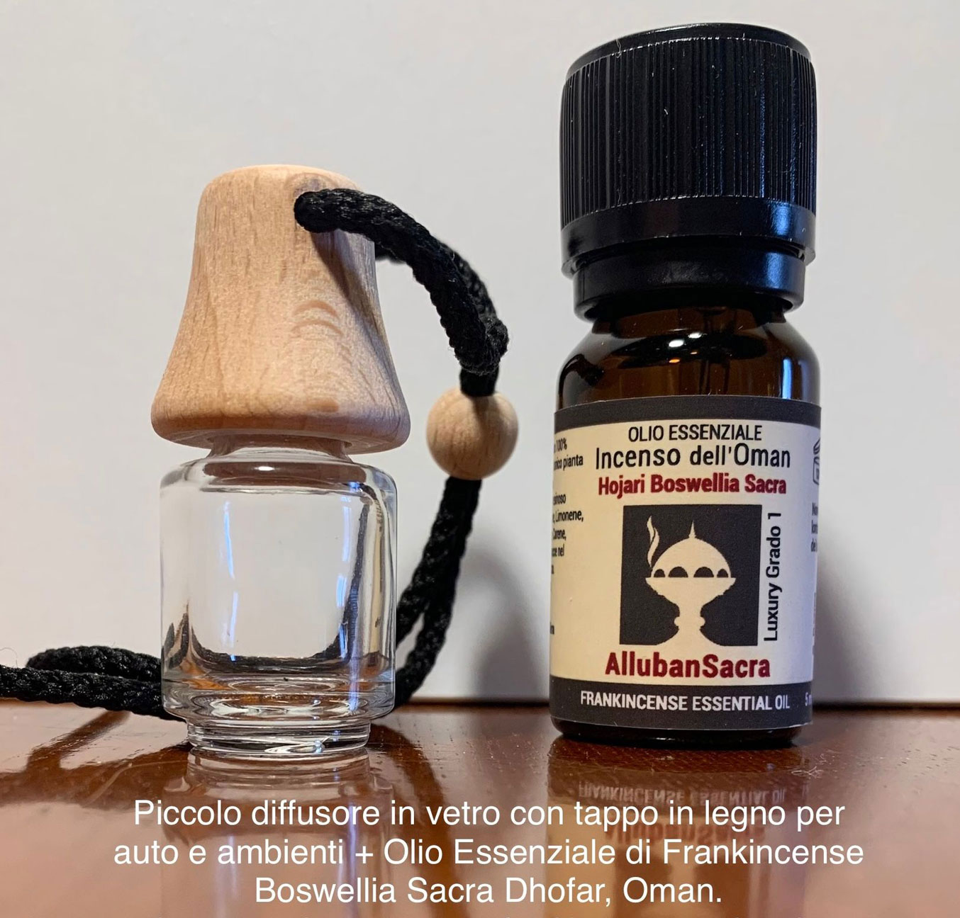 Confezione Natalizia Idea Regalo con Incenso Oman Boswellia Sacra, Olio Essenziale, Sapone Artigianale, Diffusore. - immagine 6