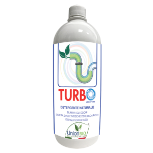 TURBO ACTIVE  Detergente naturale per gli scarichi