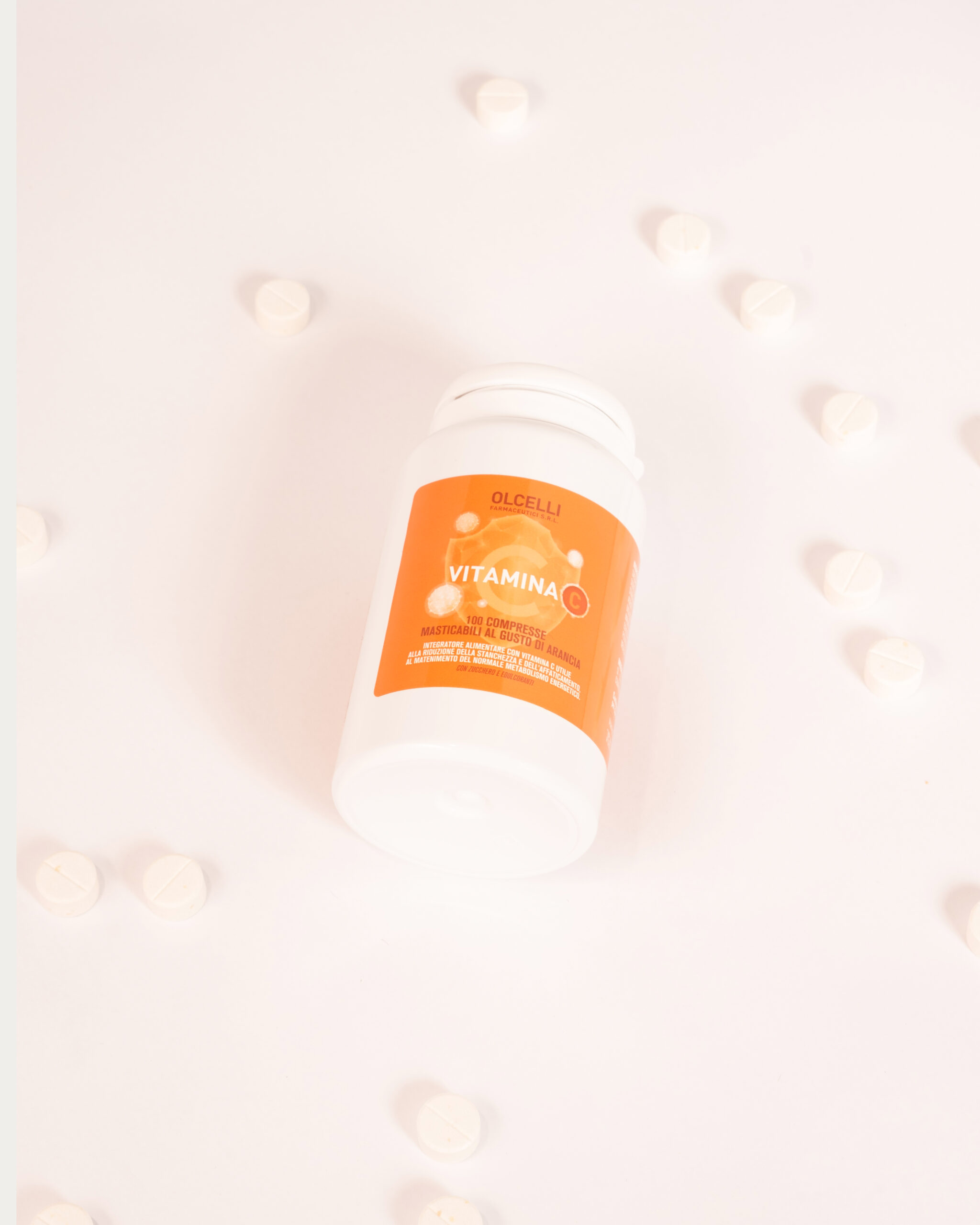 Vitamina C 500 mg gusto arancia – Barattolo 100 compresse - immagine 3