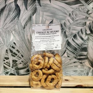 Taralli al Sesamo – con farina Senatore Cappelli