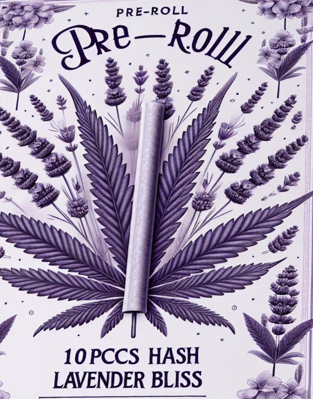 Bloom & Blaze | Pre-Roll 10pz. Hash Lavender Bliss