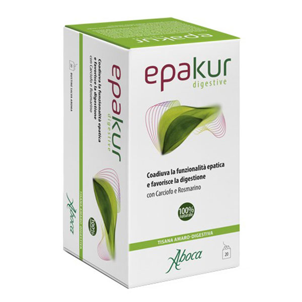 Aboca Epakur Digestive Tisana Funzionalità Epatica e Digestione 20 Filtri