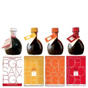 Promo Aceto Balsamico di Modena invecchiato le 4 etichette