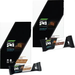 Barrette H24 Herbalife Achieve Snack proteico per sportivi
