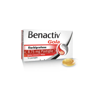 Benactiv Gola 16 Pastiglie Limone Miele