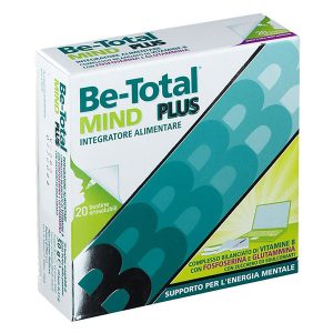 Be Total Mind Plus Integratore Alimentare Energia Mentale 20 Bustine