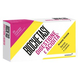 Biochetasi Integratore Alimentare Digestione e Aciditá 20 Compresse Masticabili