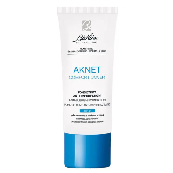 Bionike Aknet Comfort Cover Fondotinta Anti-Imperfezioni 103 Viso 30 Ml