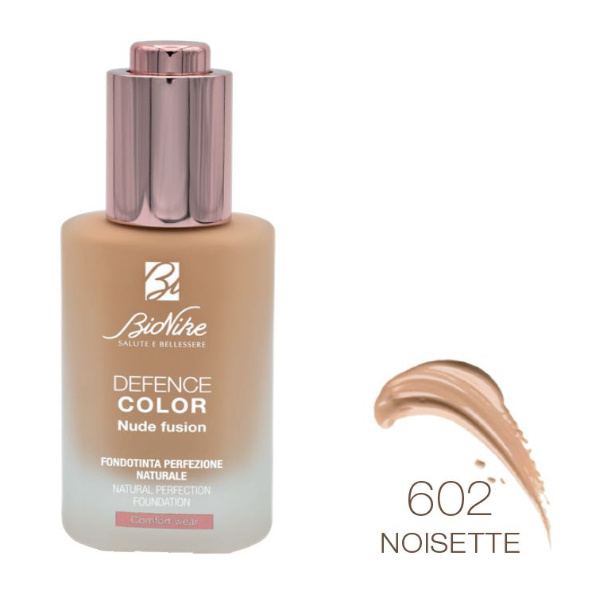 Bionike Defence Color Nude Fusion N. 602 Noisette Fondotinta Protettivo Viso 30 Ml
