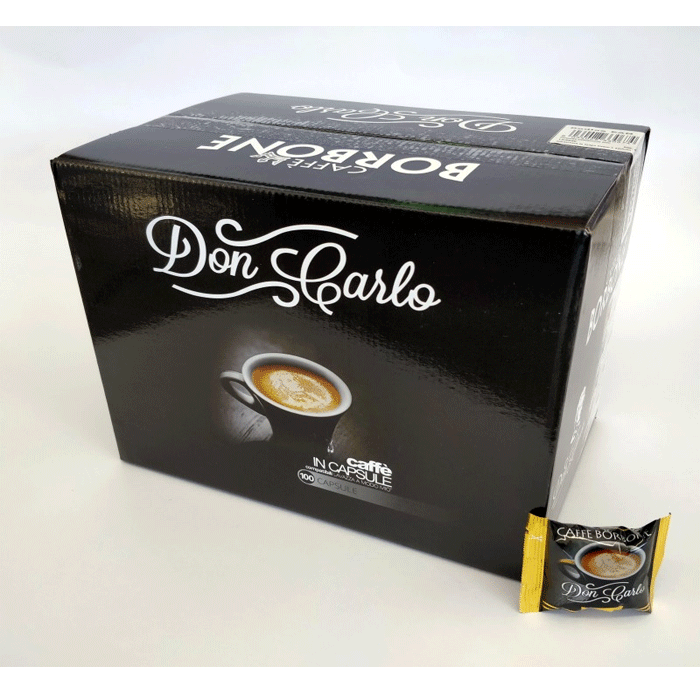 Caffe’Borbone Don Carlo Miscela ORO compatibili A MODO MIO 100 CAPSULE