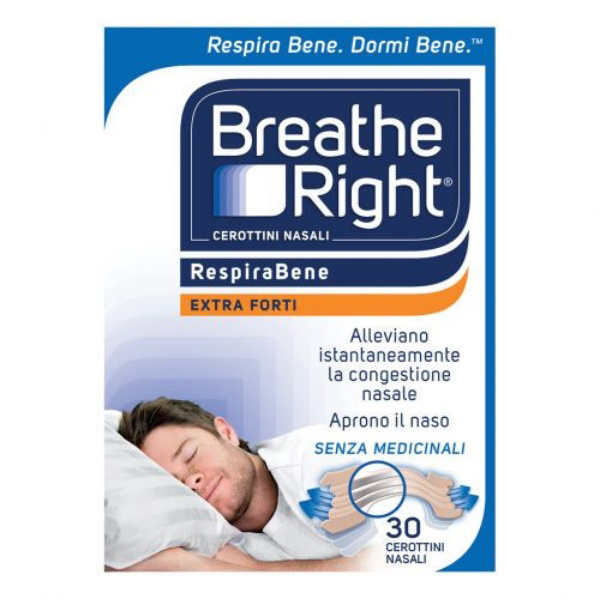 Breathe Right Extra Forti 30 Cerottini Nasali