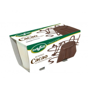 Budino Tre Valli Cacao Gr.100×2