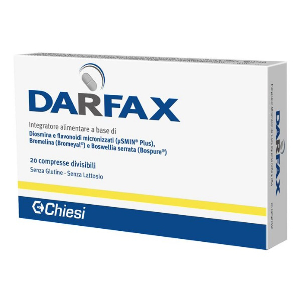 Chiesi Darfax Integratore Alimentare 20 Compresse Divisibili