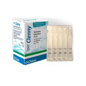 Iper Clenny Soluzione Ipertonica Monodose  Decongestionante e Fluidificante 20 Flaconi 2 Ml