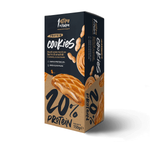 Protein Cookies 20%; Gusto Burro di Arachidi