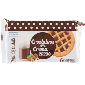 Crostatine Crema Cacao x6 Gr.240