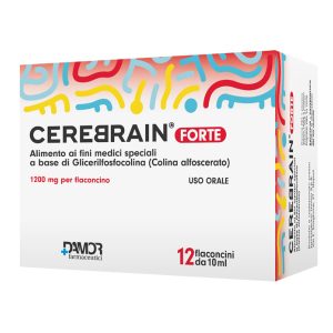 Damor Cerebrain Forte Alimento A Fini Medici Speciali Per Il Declino Cognitivo 12 Flaconcini Da 10 Ml