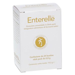 Enterelle Plus Integratore Alimentare di Fermenti Lattici 24 Bustine Stick Pack