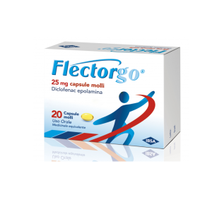 Flectorgo 20 Capsule Molli 25 Mg