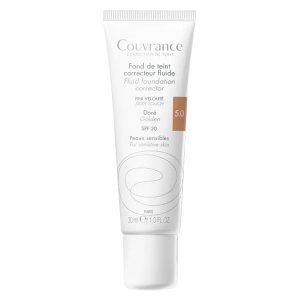 Avene Couvrance Fondotinta Correttore Fluido N. 5.0 Dorato SPF 20 30 Ml
