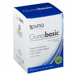Guna Basic Integratore Alimentare Sali Minerali Depurativo 15 Bustine
